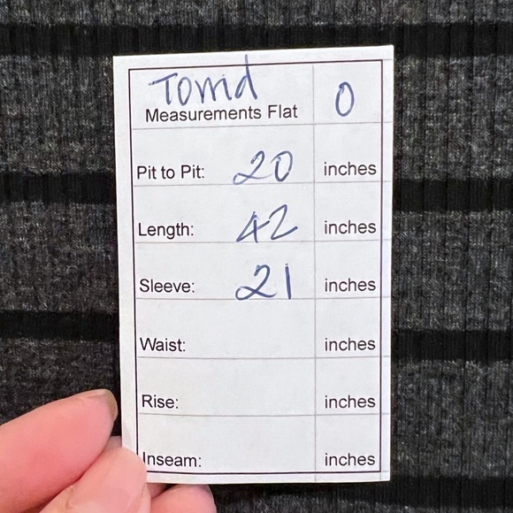 TORRID Gray Black Striped Henley Ribbed Three Quarter Sleeve Dress Size 0 or L - Picture 8 of 8